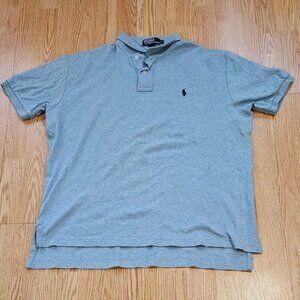 Men's Polo Ralph Lauren Short Sleeve Polo - Powder Blue - Large - Gently Used